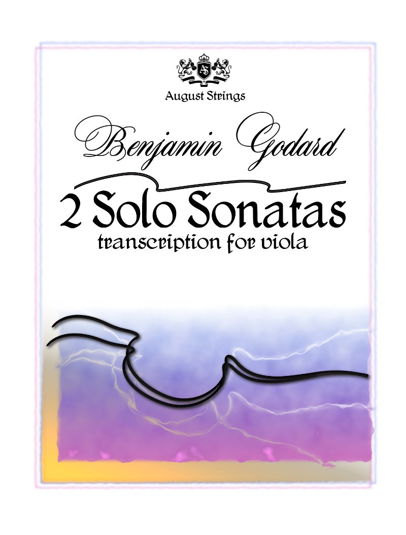 Benjamin Godard - Solo Sonatas. Transcription for viola.